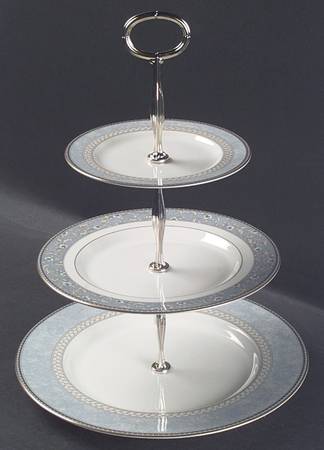 Alsatia 13 7/8"-14 1/4" 3-Tiered Serving Tray(DP,SP,BB) HC