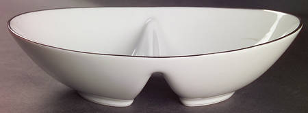 Altadena 10" Oval Divided Vegetable Bowl