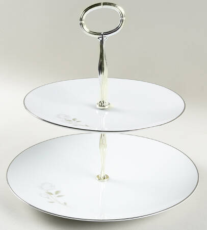 Altadena 6 5/8"-10"  2 Tiered Serving Tray (Dp, Sp) HC