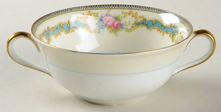 Althea Flat Cream Soup Bowl