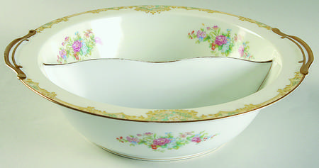Alvin Round Divided Vegetable Bowl