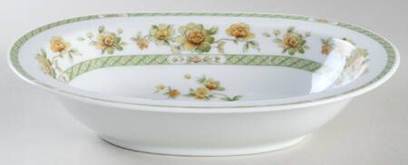 Amapola 10" Oval Vegetable Bowl