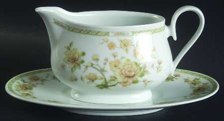 Amapola Gravy Boat & Underplate (Relish/Butter)