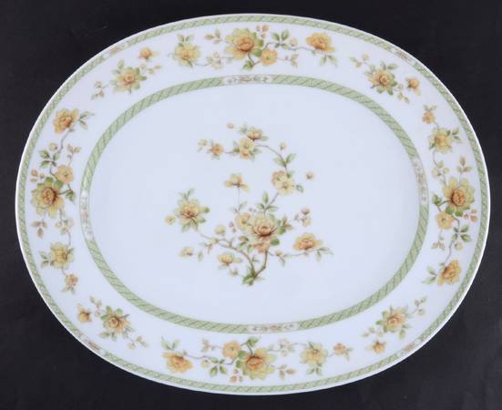 Amapola 15" Oval Serving Platter