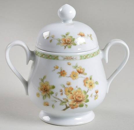 Amapola Sugar Bowl & Lid