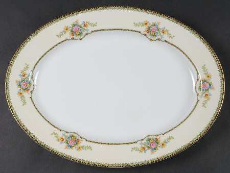 Amarillo 13" Oval Serving Platter