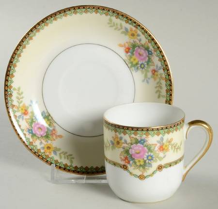 Amarillo Flat Demitasse Cup & Saucer Set