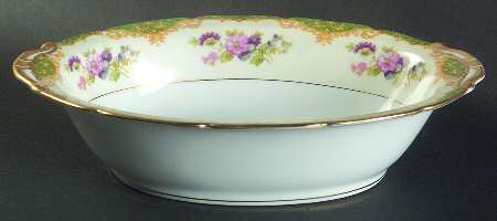 Amazon 8" Oval Vegetable Bowl