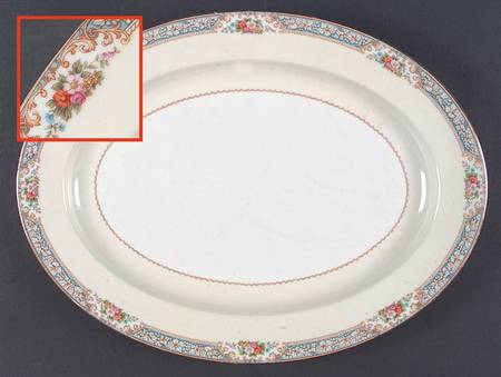 Amboise 16" Oval Serving Platter