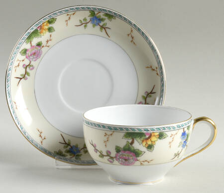 Amerita Oversized Cup & Saucer Set