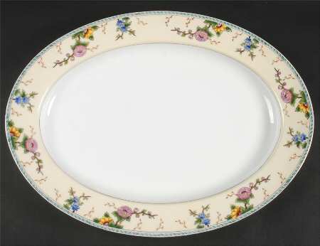 Amerita 16" Oval Serving Platter