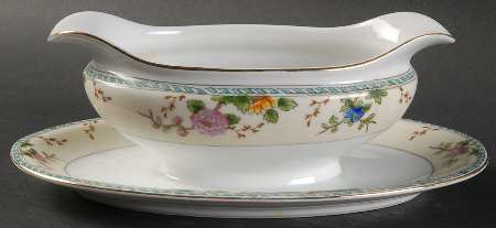 Amerita Gravy Boat with Attached Underplate