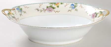 Amerita 10" Oval Vegetable Bowl