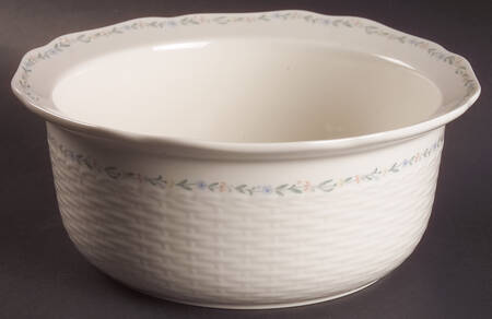 American Flowers 9" Round Vegetable/Souffle by Noritake