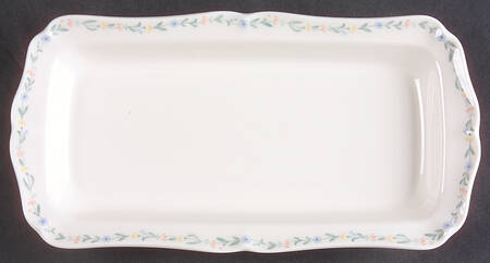 American Flowers Relish/Butter Tray