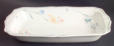 American Flowers 14" Rectangular Baker