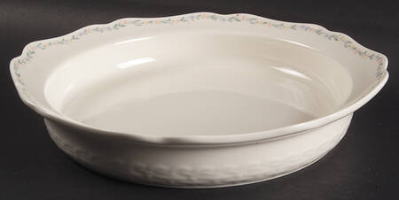 American Flowers 1 Quart Pie Plate/Quiche