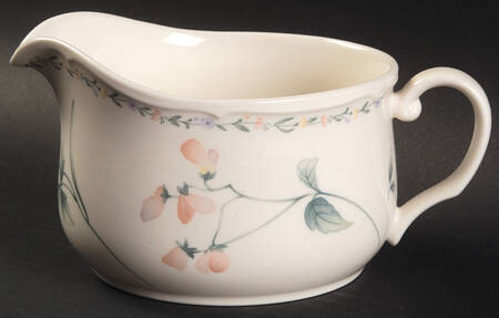 American Flowers Round Gravy Boat