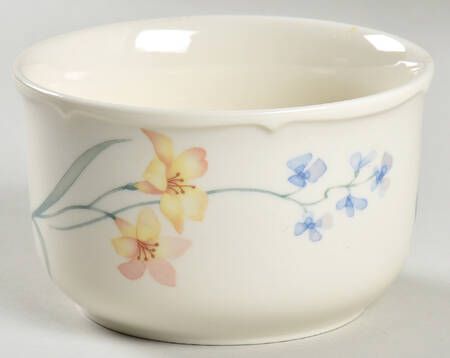 American Flowers Sugar Bowl No Lid