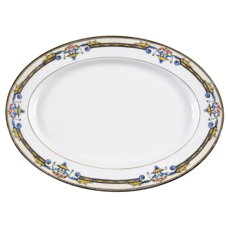 Amiston 10" Oval Serving Platter
