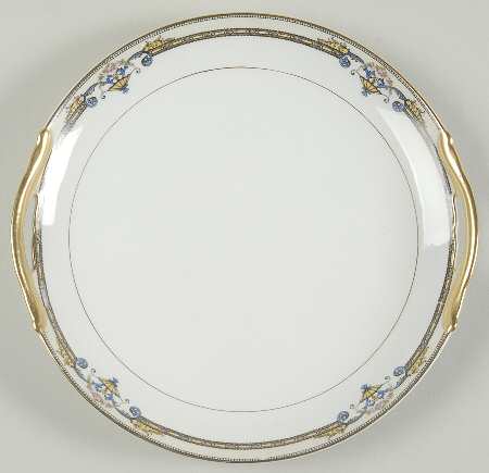 Amiston Handled Cake Plate