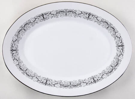 Amor 16" Oval Serving Platter