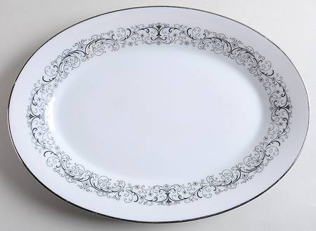 Amor 12" Oval Serving Platter