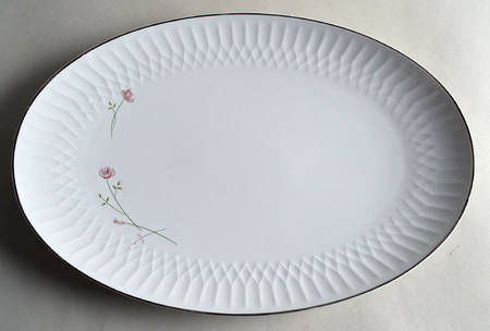 Amorette 16" Oval Serving Platter