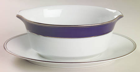 Amsterdam Gravy Boat with Attached Underplate