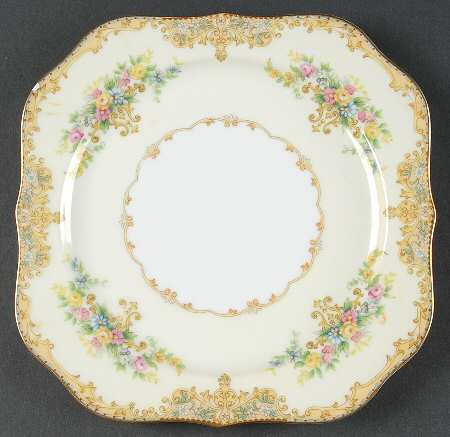 Ancona Square Salad Plate