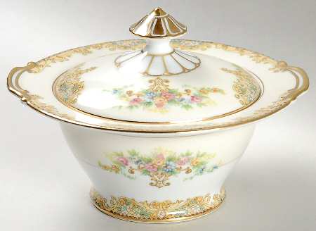 Ancona Sugar Bowl & Lid