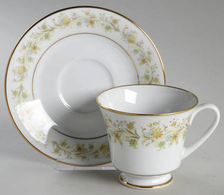 Andorra Footed Cup & Saucer Set