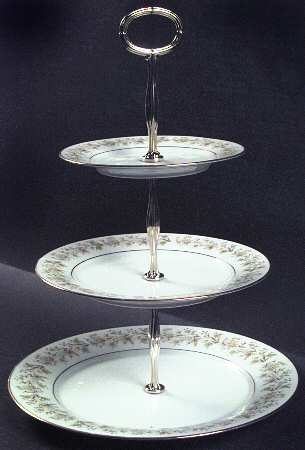 Andorra 13 7/8"-14 1/4" 3-Tiered Serving Tray(DP,SP,BB) HC