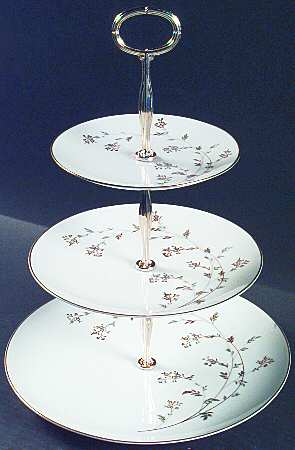 Andrea 13 7/8"-14 1/4" 3-Tiered Serving Tray(DP,SP,BB) HC