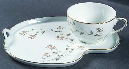 Andrea Snack Plate & Cup Set