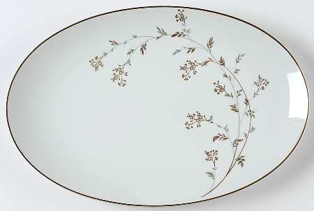 Andrea 14" Oval Serving Platter