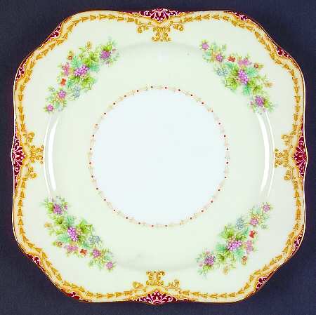Anemone Square Salad Plate