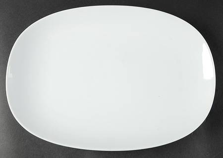 Angela White 13" Oval Serving Platter