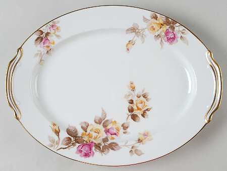 Angela 13" Oval Serving Platter