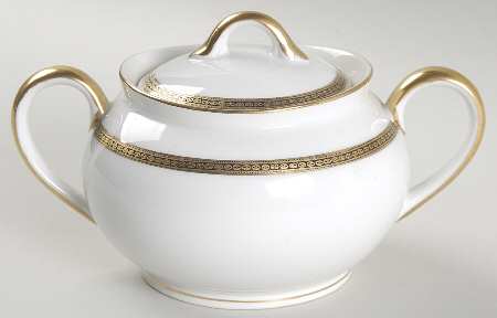 The Angora Sugar Bowl & Lid