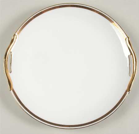 The Angora Handled Cake Plate