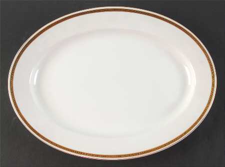 The Angora 14" Oval Serving Platter