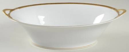 The Angora 10" Oval Vegetable Bowl