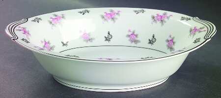 Anita 10" Oval Vegetable Bowl