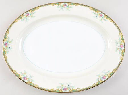 Anita 16" Oval Serving Platter