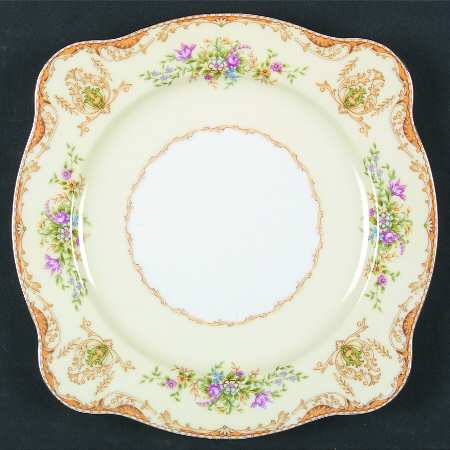 Annabel Square Salad Plate