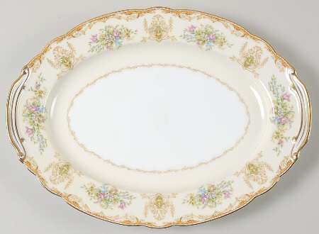 Annabel 11" Oval Serving Platter