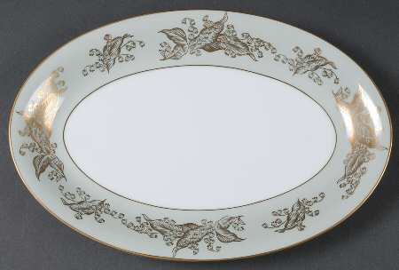 Annette 12" Oval Serving Platter