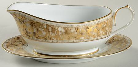 Anniversary Gravy Boat & Underplate