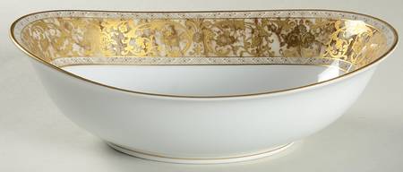 Anniversary 10" Oval Vegetable Bowl